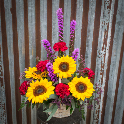 Basket Arrangement from Marion Flower Shop in Marion, OH